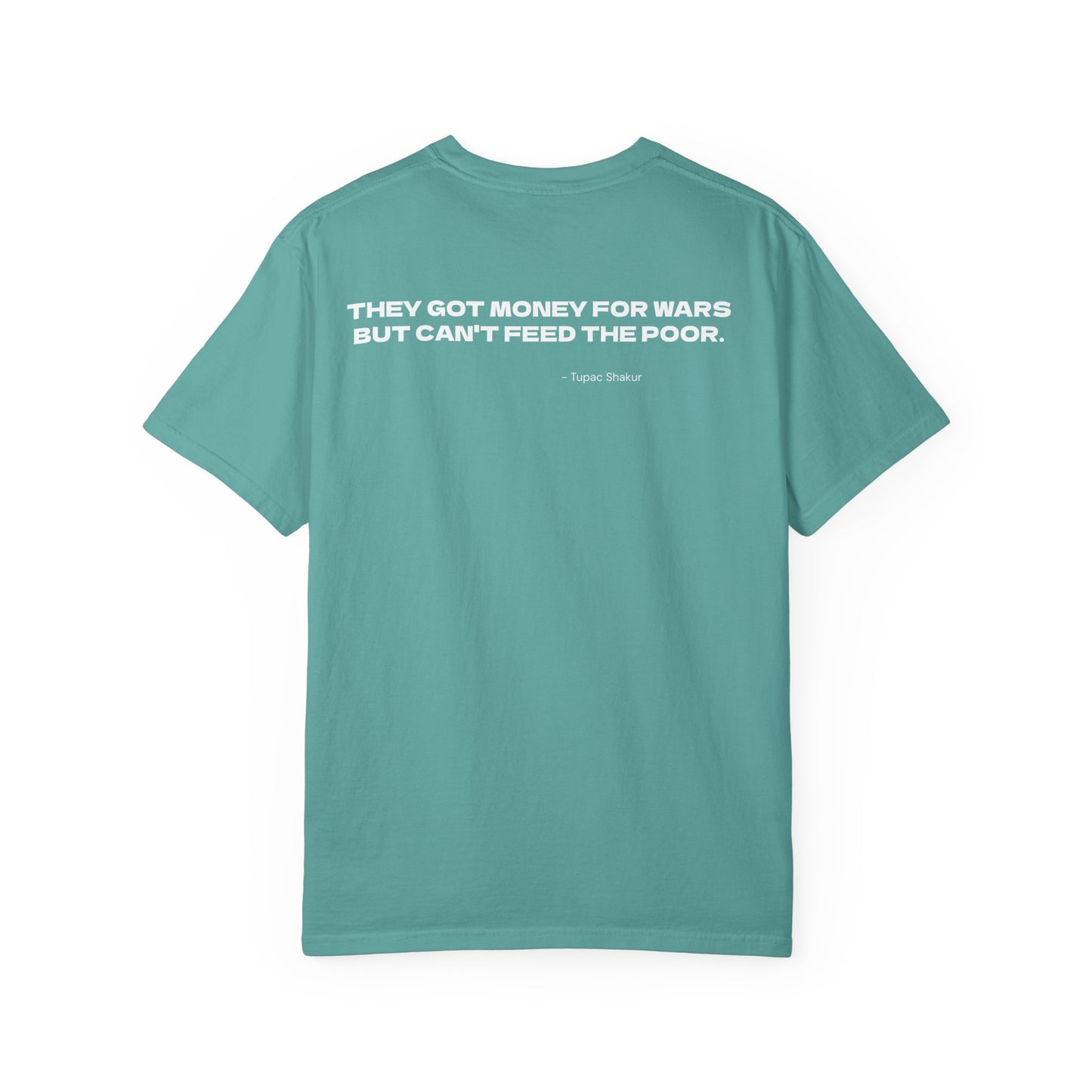 HELP EVER. HURT NEVER. — Statement Tee